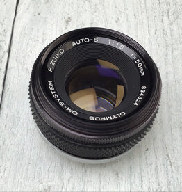 OLYMPUS Olympus OM-System Auto-S 50mm f1.8 Lens Used Good