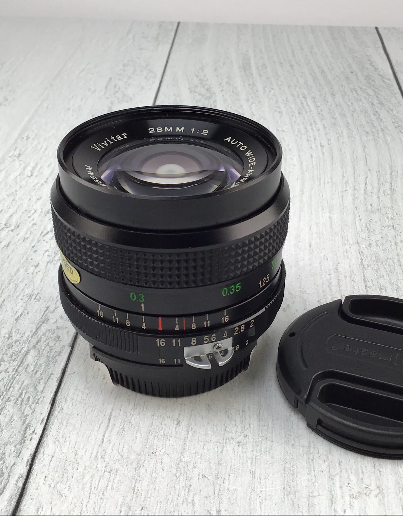 Vivitar Vivitar 28mm f2 Lens for Nikon AI Lens Used Good