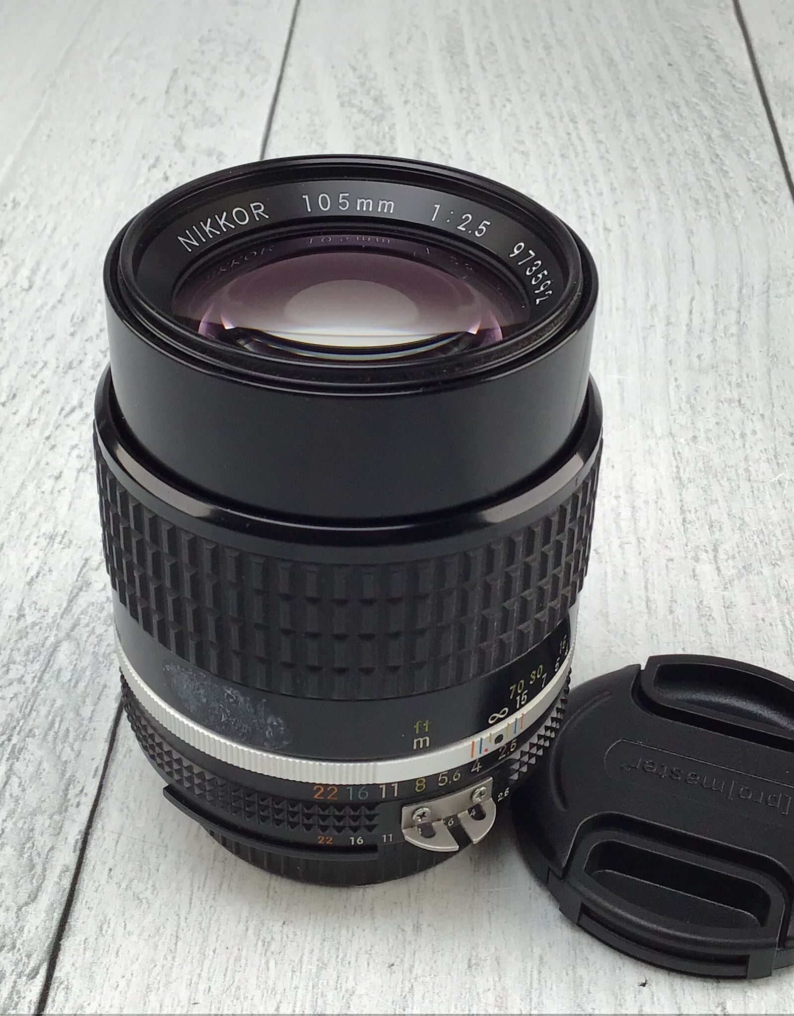NIKON Nikon Nikkor 105mm f2.5 AIS Lens Used Fair