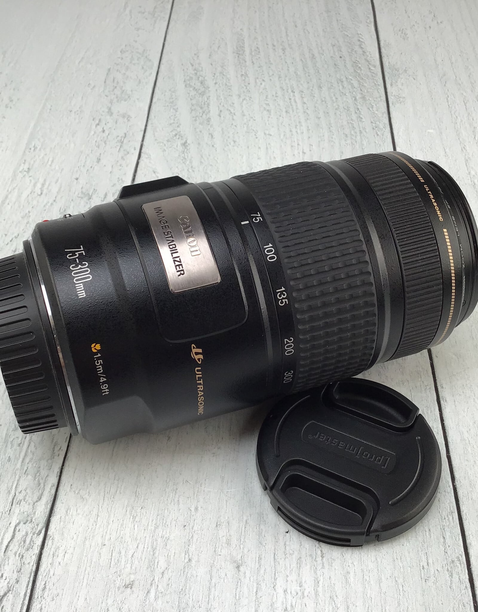 CANON Canon EF 75-300mm f4-5.6 IS USM Lens Used Good