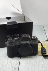 FUJI Fuji X-T50 Camera Charcoal in Box Used Good