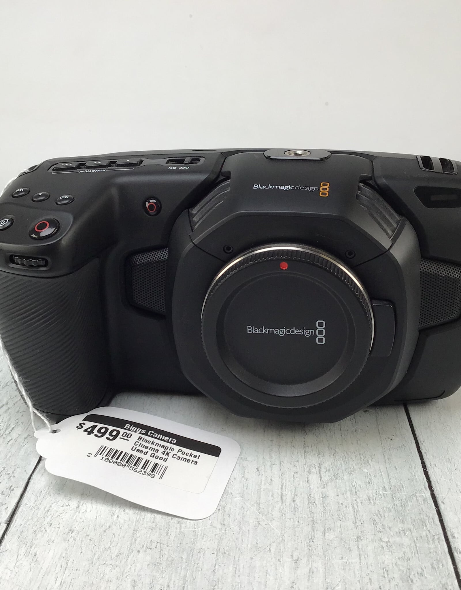 Blackmagic Design Blackmagic Pocket Cinema 4K Camera Used Good