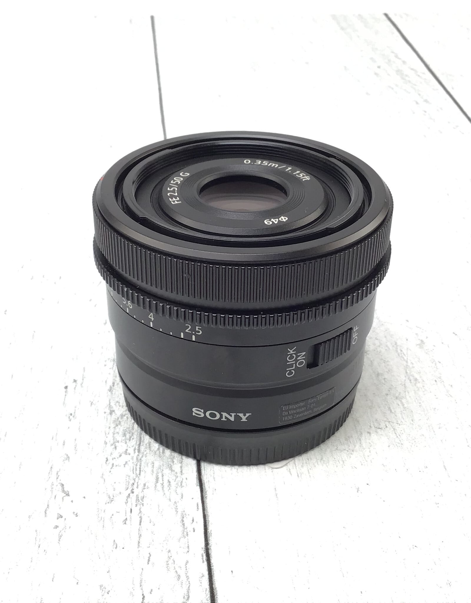 SONY Sony FE 50mm f2.5 G Lens Used Good