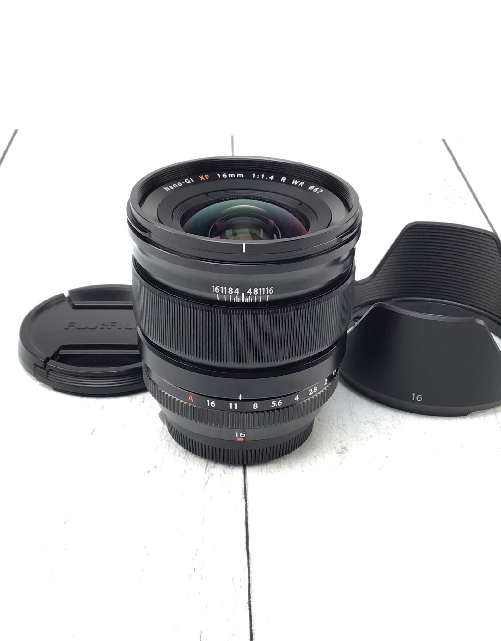 FUJI Fuji Nano GI XF 16mm f1.4 R WR Lens Used Good