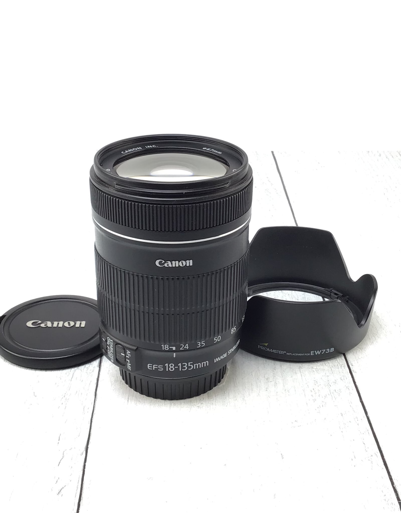 CANON Canon EF-S 18-135mm f3.5-5.6 IS Lens Used Good