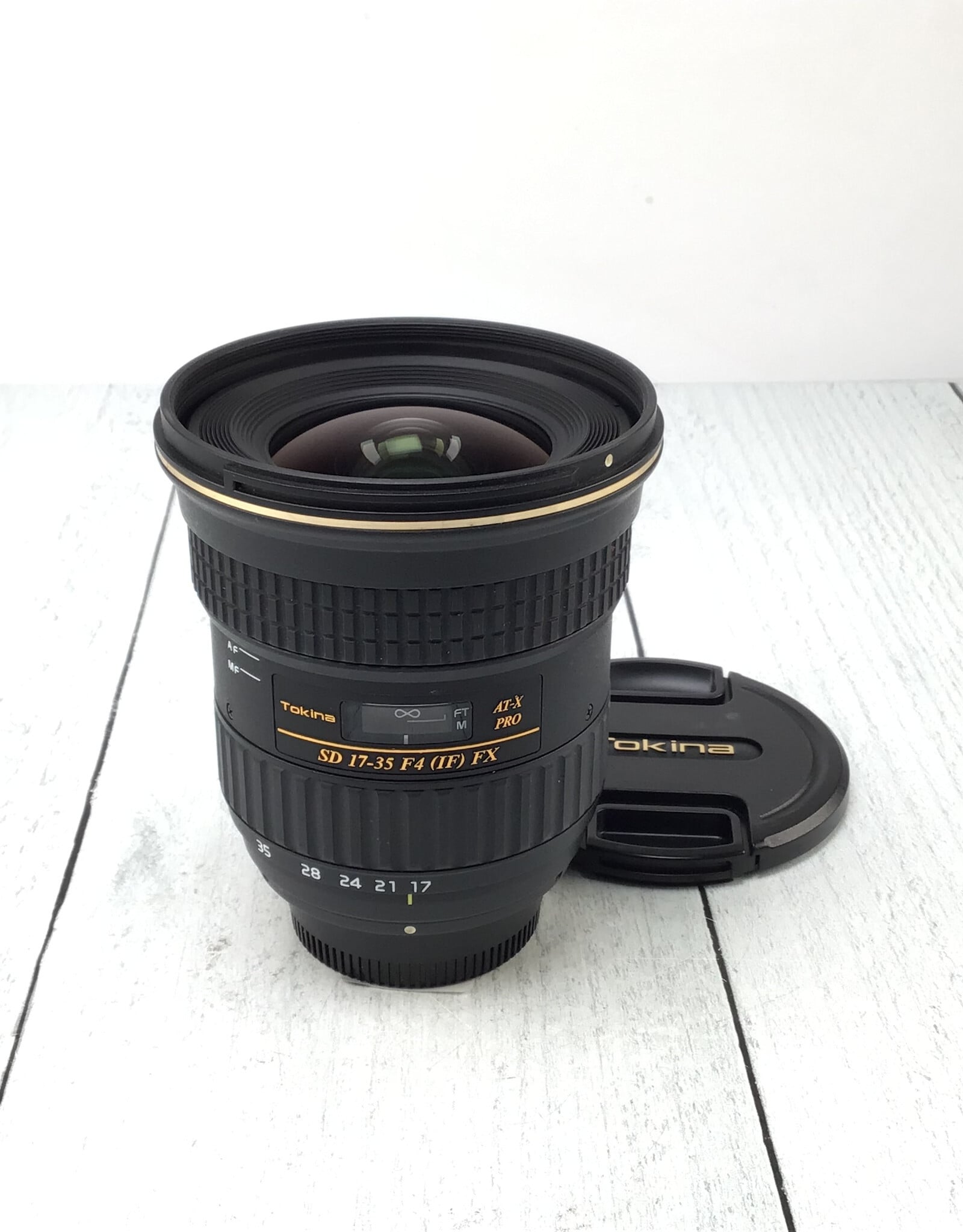 NIKON Tokina SD 17-35mm f4 AT-X Pro Lens for Nikon F Used Good