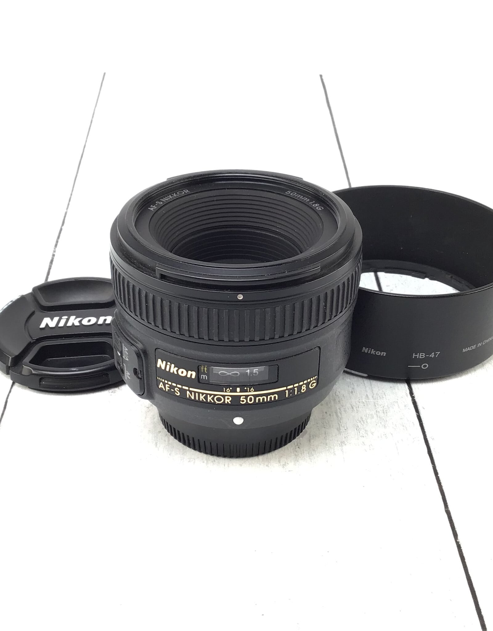 NIKON Nikon AF-S Nikkor 50mm f1.8 G Lens Used Good