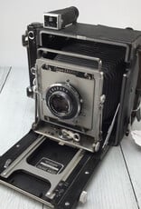 graflex Crown Graphic 4x5 Camera w/ Optar 135mm f4.7 Used Good