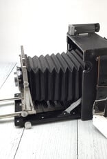 graflex Crown Graphic 4x5 Camera w/ Optar 135mm f4.7 Used Good