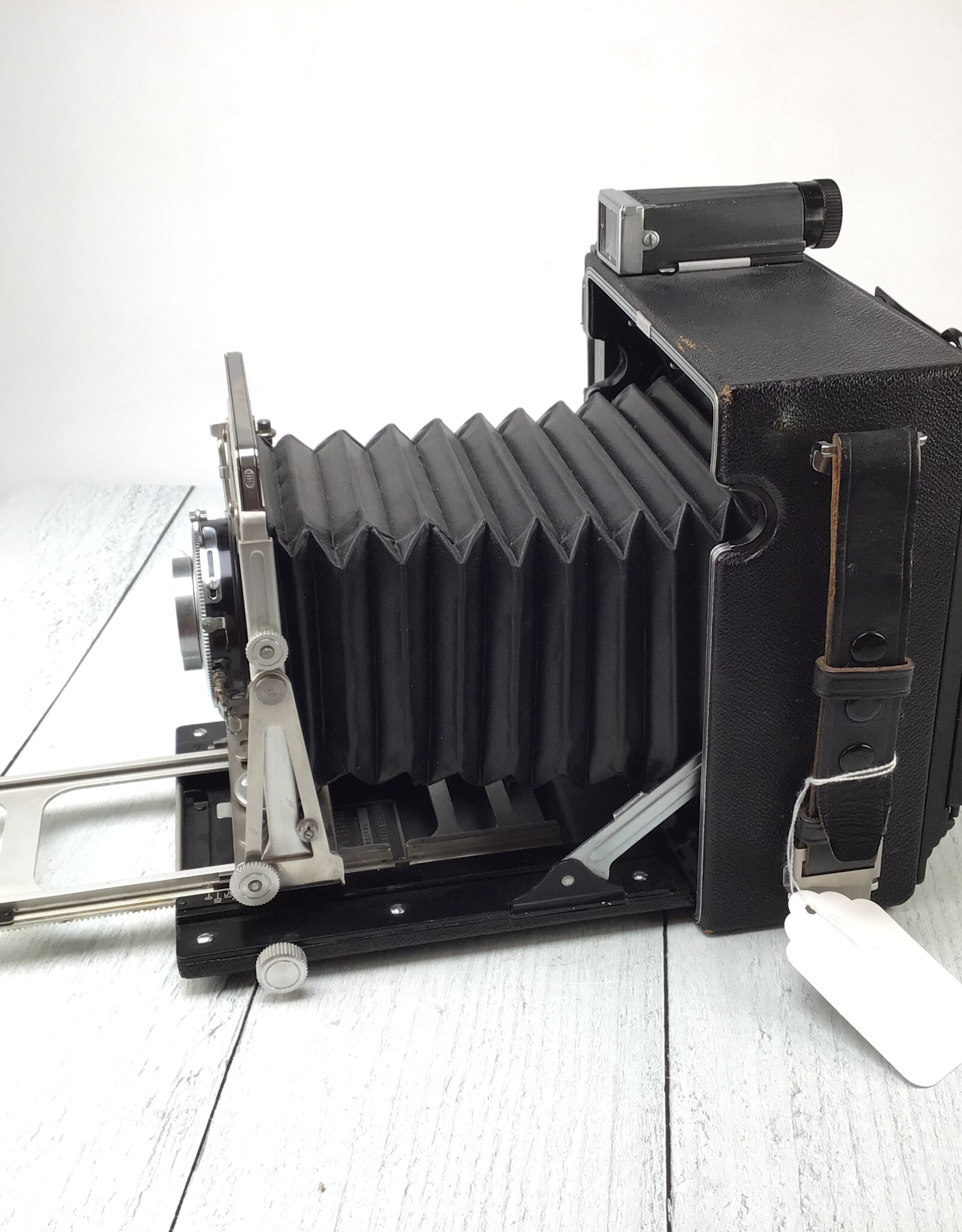 graflex Crown Graphic 4x5 Camera w/ Optar 135mm f4.7 Used Good