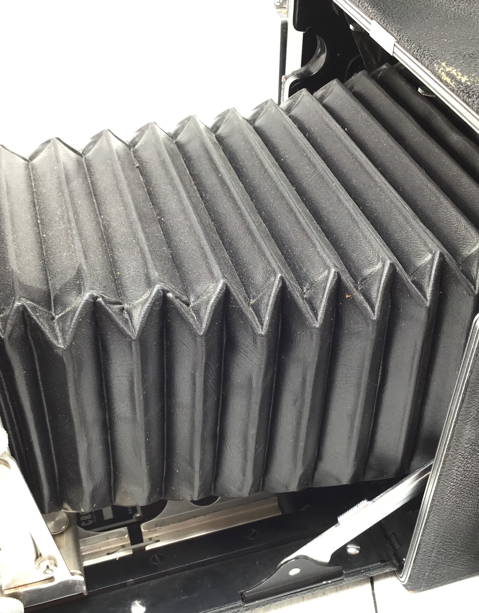 graflex Crown Graphic 4x5 Camera w/ Optar 135mm f4.7 Used Good