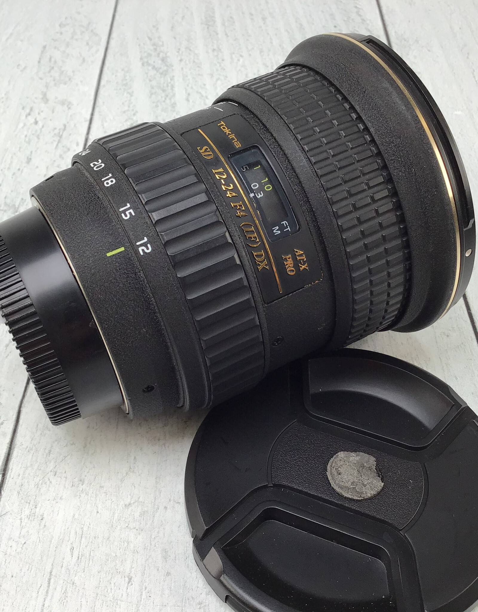 NIKON Tokina SD 12-24mm f4 Lens for Nikon F Used Good