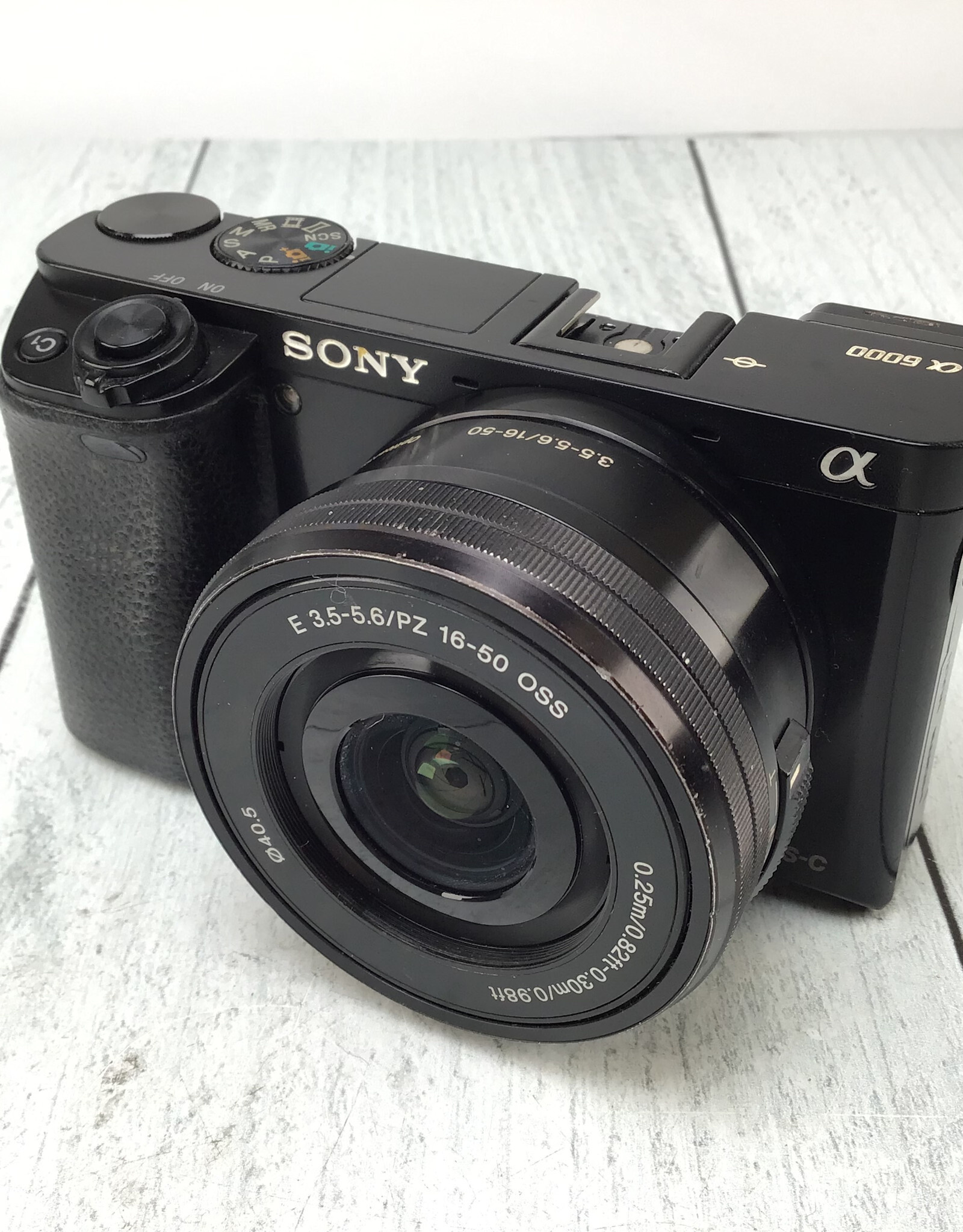 SONY Sony a6000 Camera w/ 16-50mm Used Fair