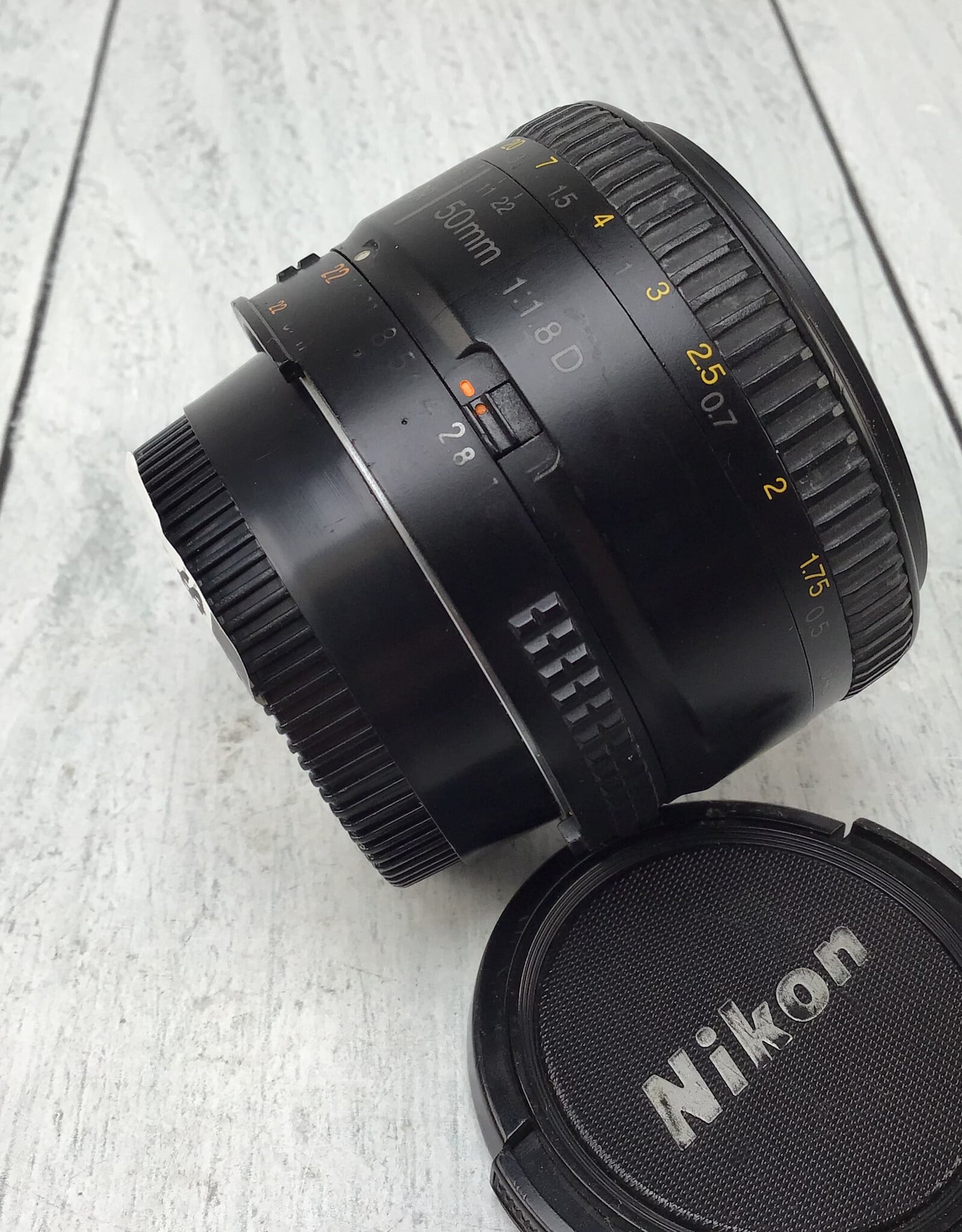 NIKON Nikon AF Nikkor 50mm f1.8 D Lens Used Good