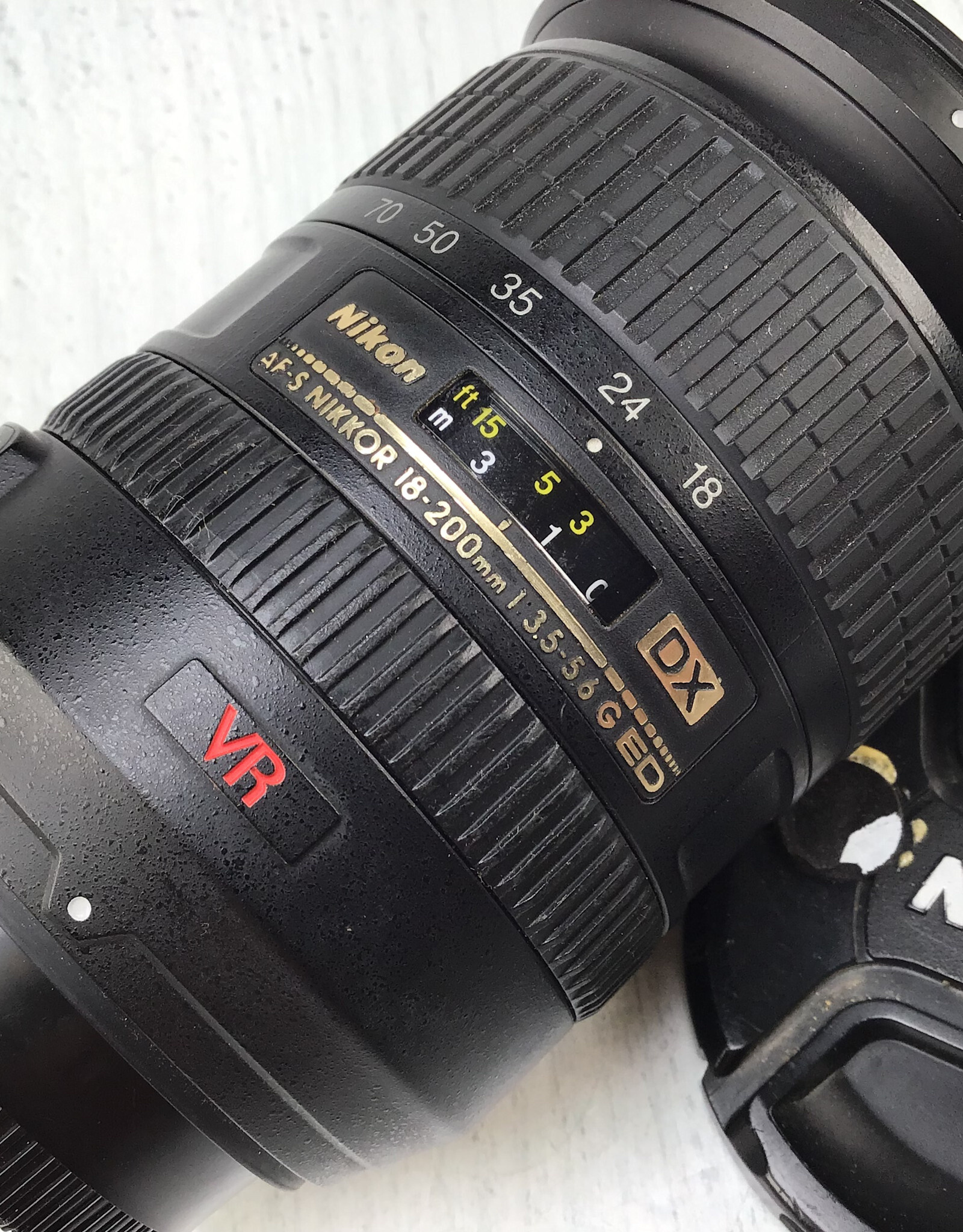 NIKON Nikon AF-S Nikkor 18-200mm f3.5-5.6G VR Lens Used Good