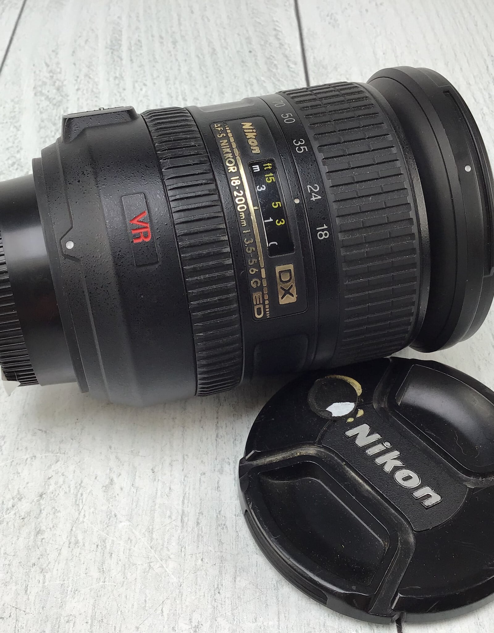 NIKON Nikon AF-S Nikkor 18-200mm f3.5-5.6G VR Lens Used Good