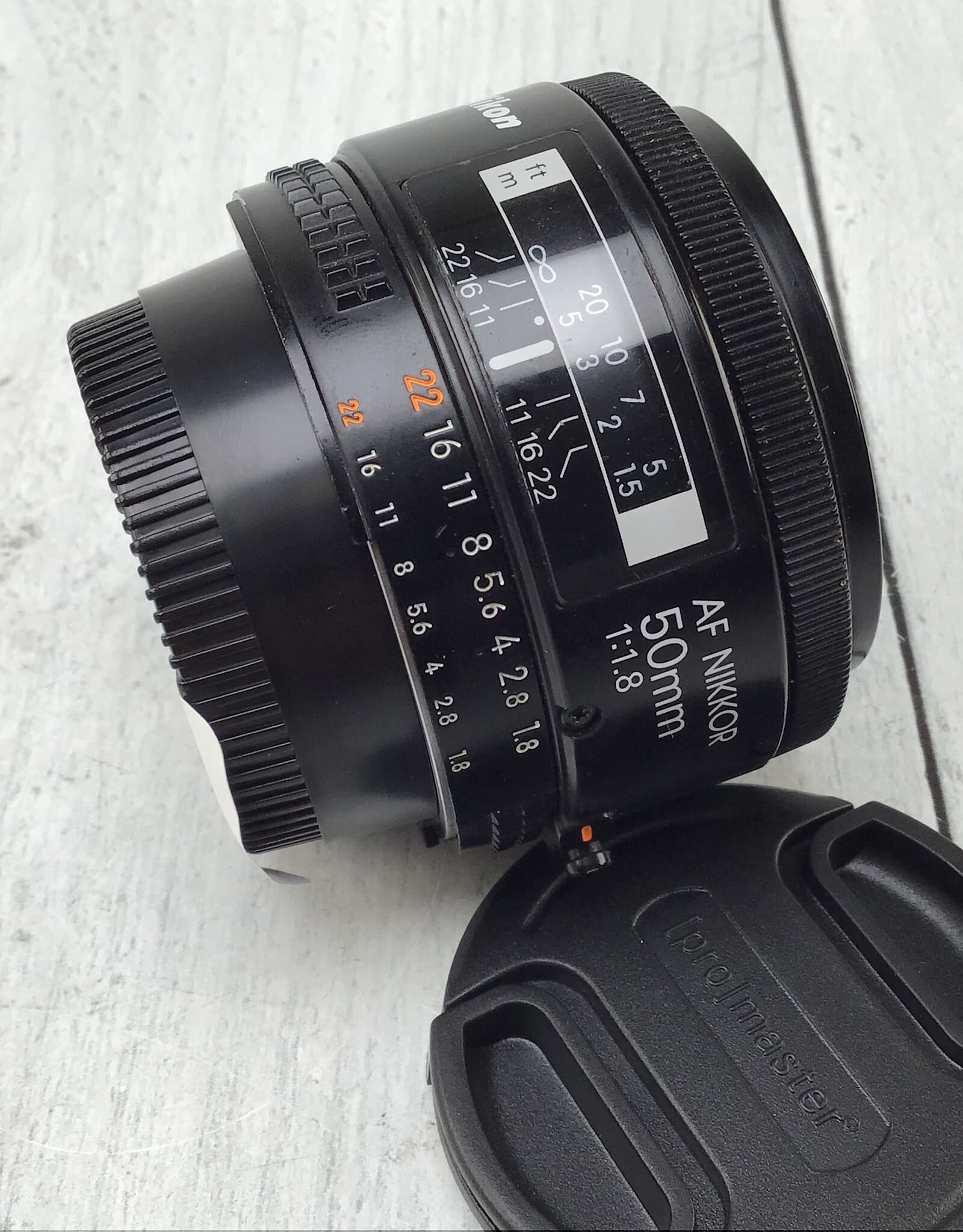 NIKON Nikon AF Nikkor 50mm f1.8 Lens Used Good