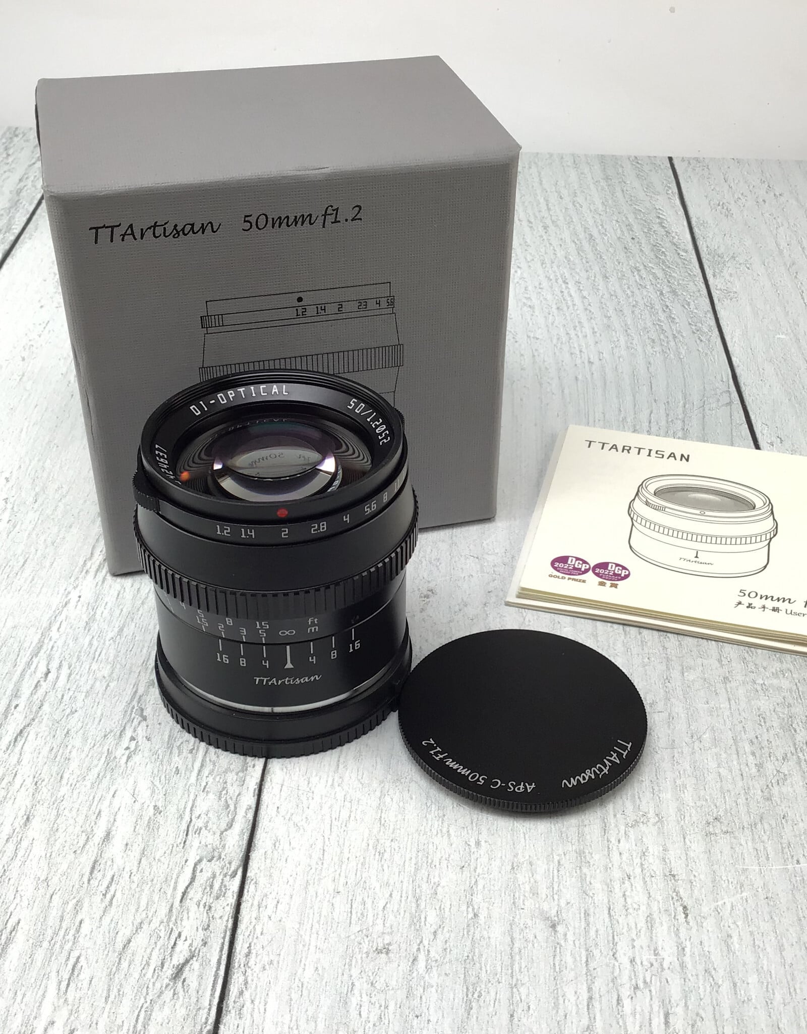 ttartisan TTArtisan 50mm f1.2 Lens for Sony E in Box Used Good