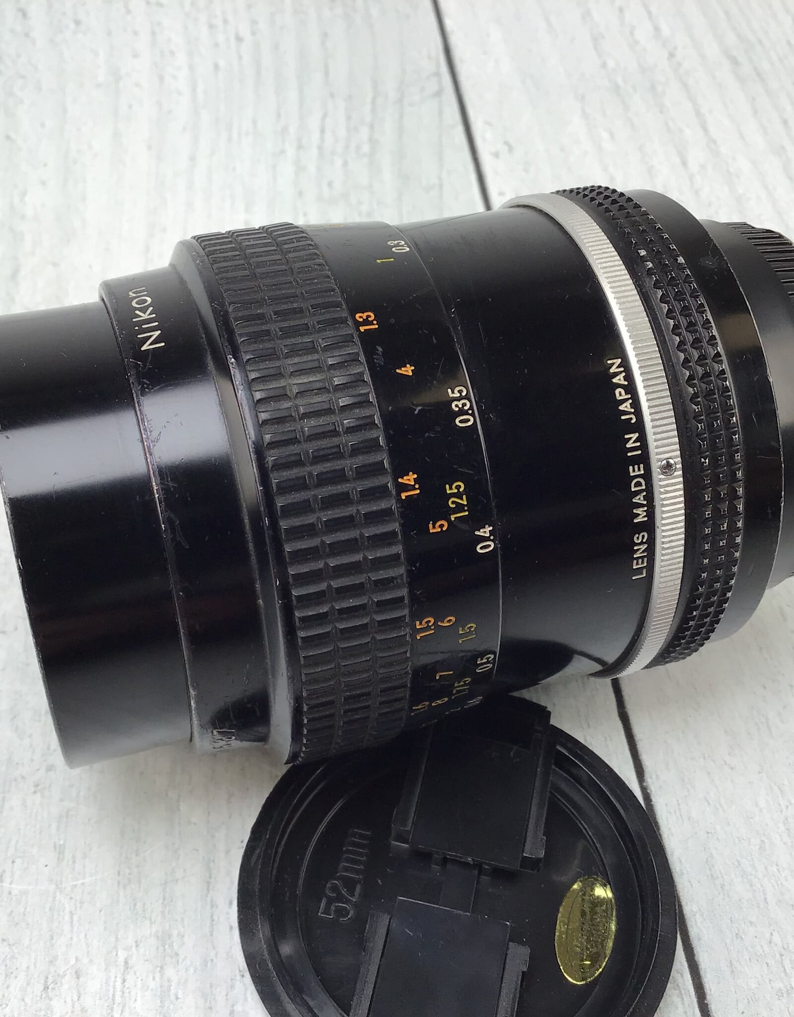 NIKON Nikon Micro Nikkor 55mm f3.5 Lens Non AI Used Fair