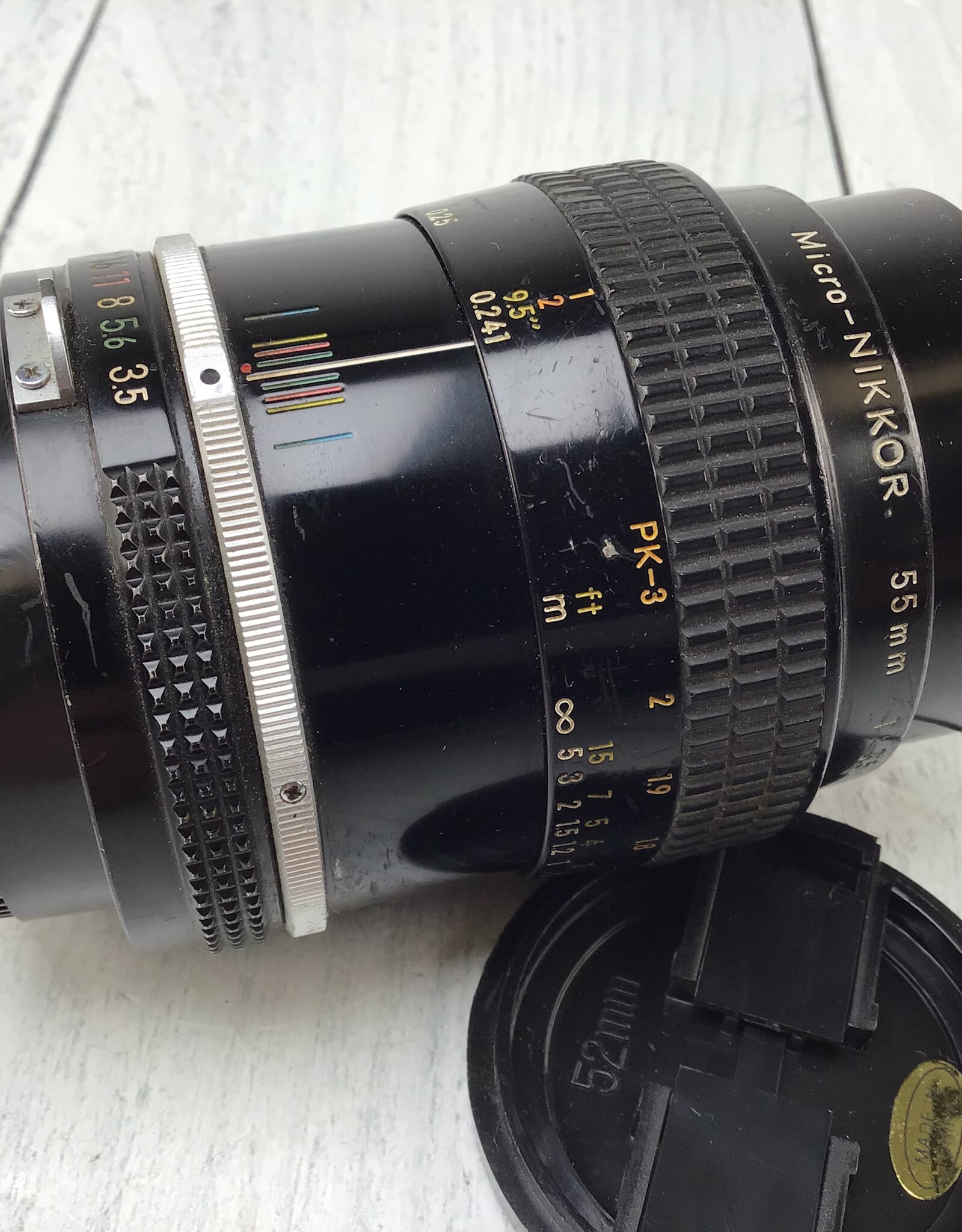 NIKON Nikon Micro Nikkor 55mm f3.5 Lens Non AI Used Fair