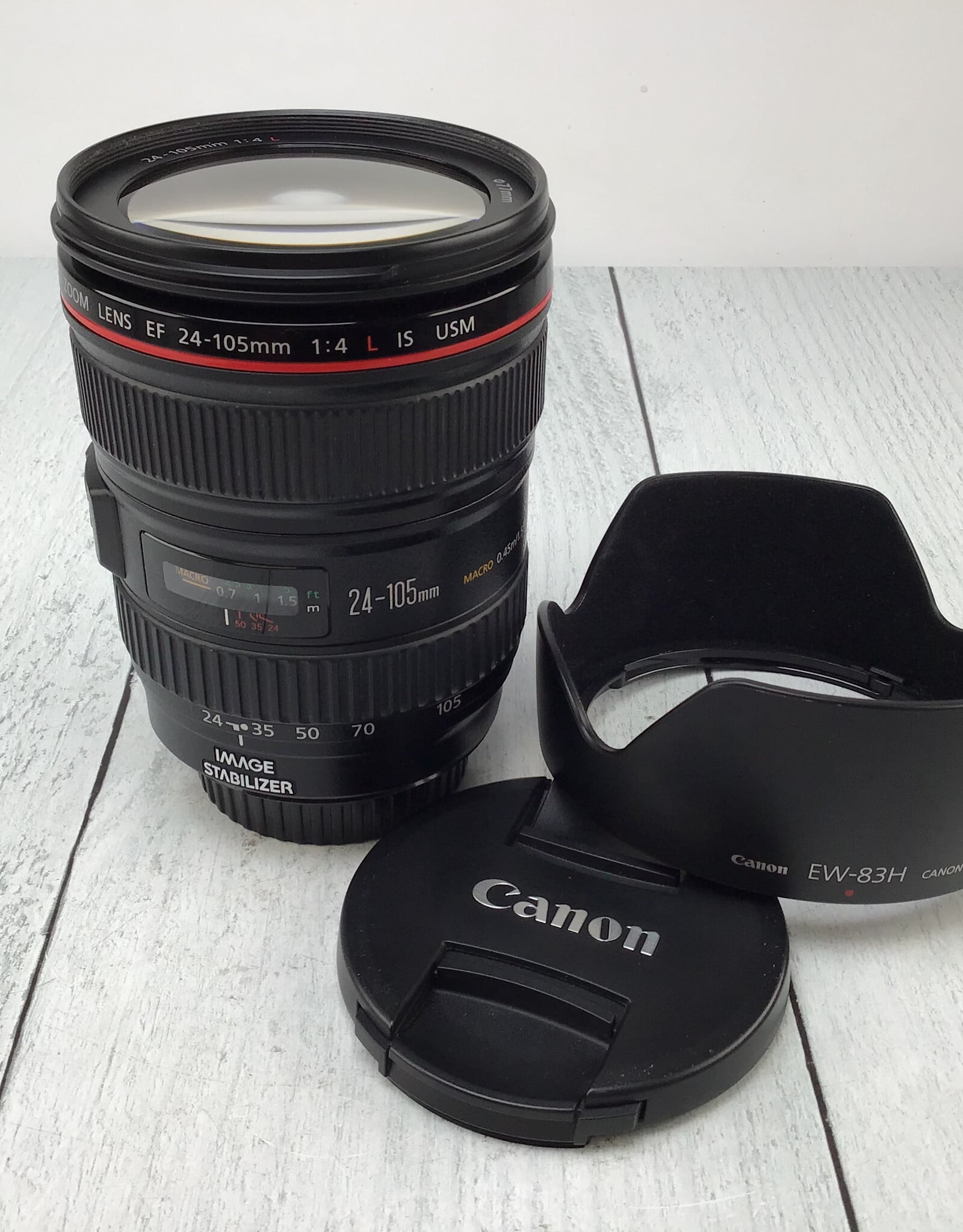 CANON Canon EF 24-105mm f4 L IS Lens Used EX