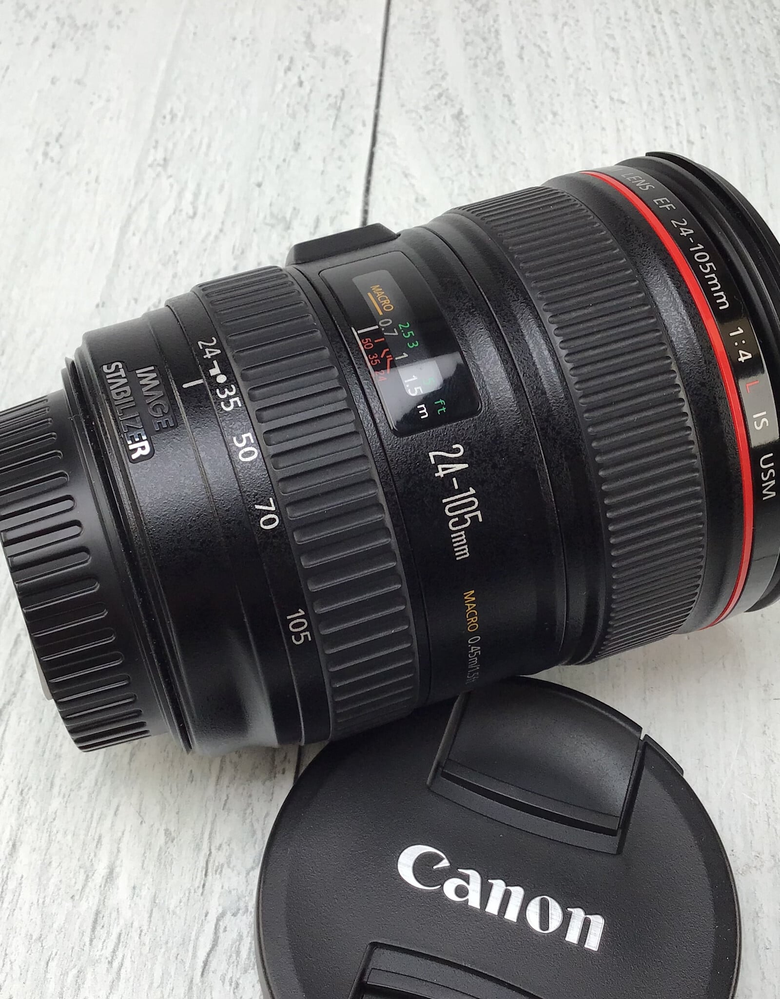 CANON Canon EF 24-105mm f4 L IS Lens Used EX