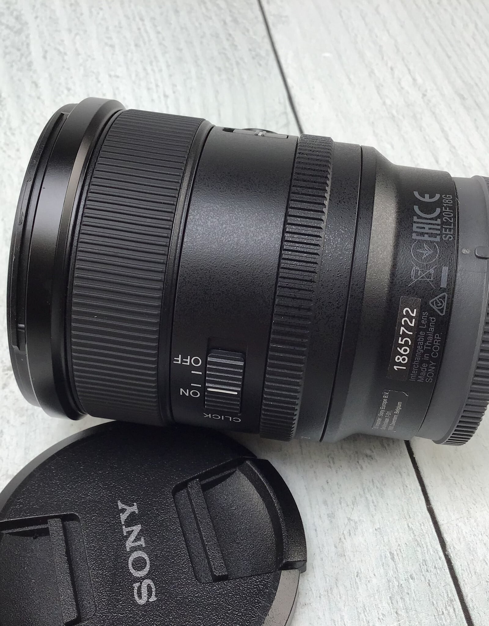 SONY Sony FE 20mm f1.8 G Lens Used Good