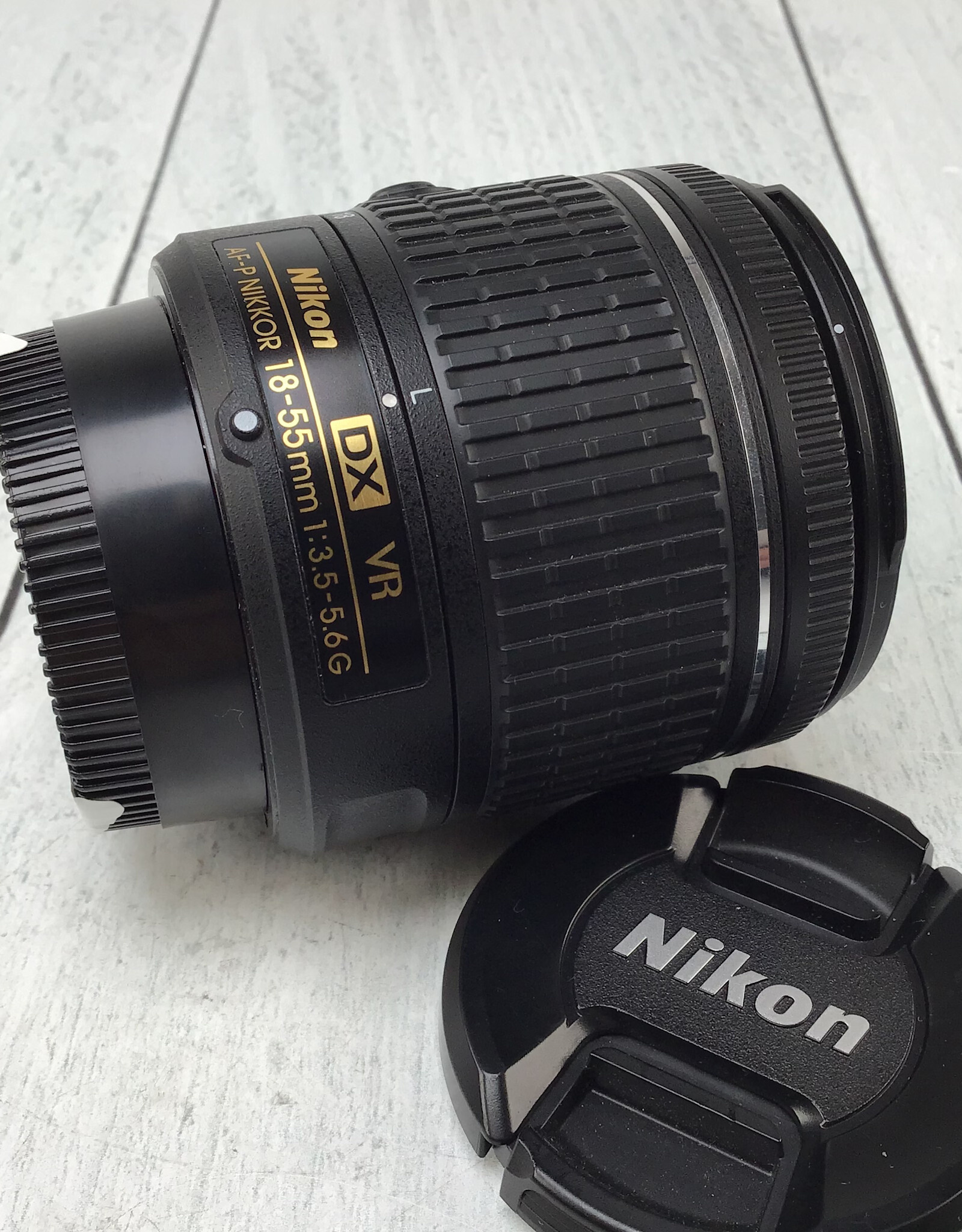 NIKON Nikon AF-P Nikkor 18-55mm f3.5-5.6 G VR Lens Used Good