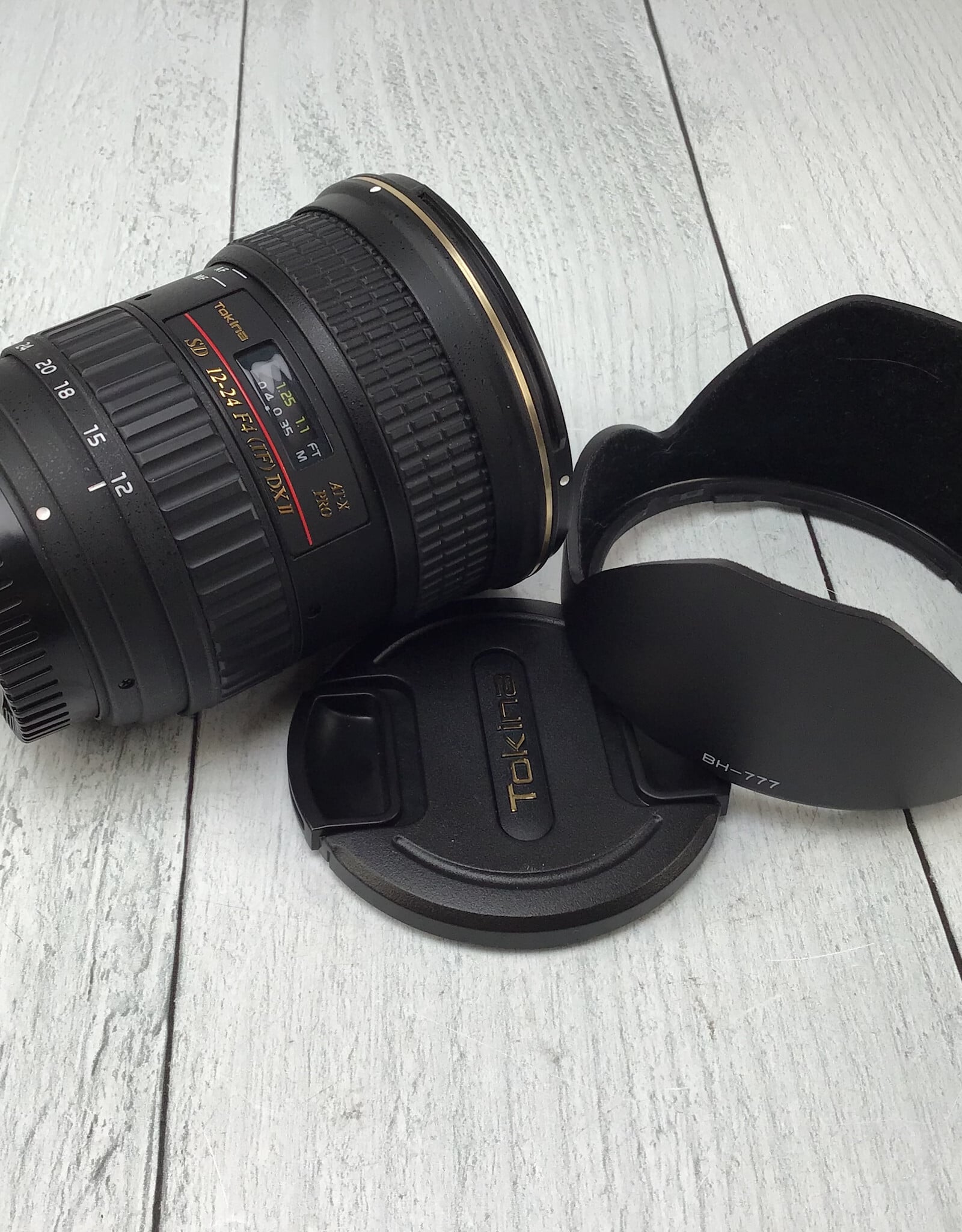 Tokina Tokina AT-X Pro SD 12-24mm f4 DX II Lens for Nikon Used EX