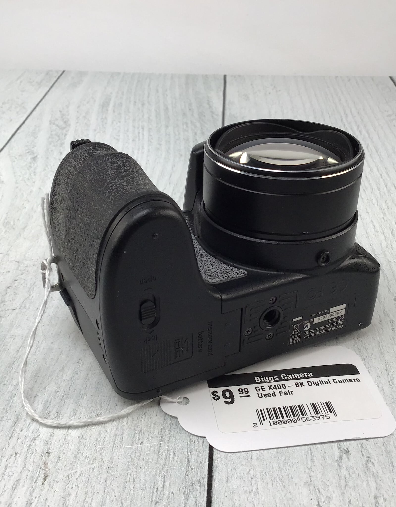 GE X400-BK Digital Camera Used Fair