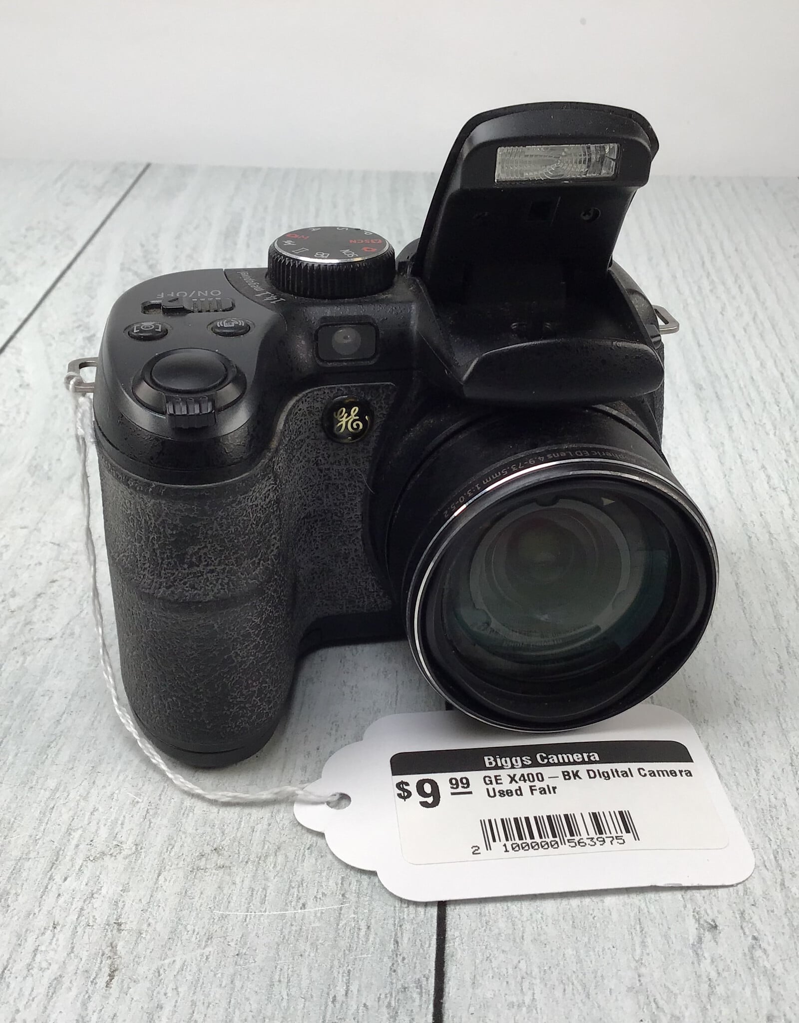 GE X400-BK Digital Camera Used Fair