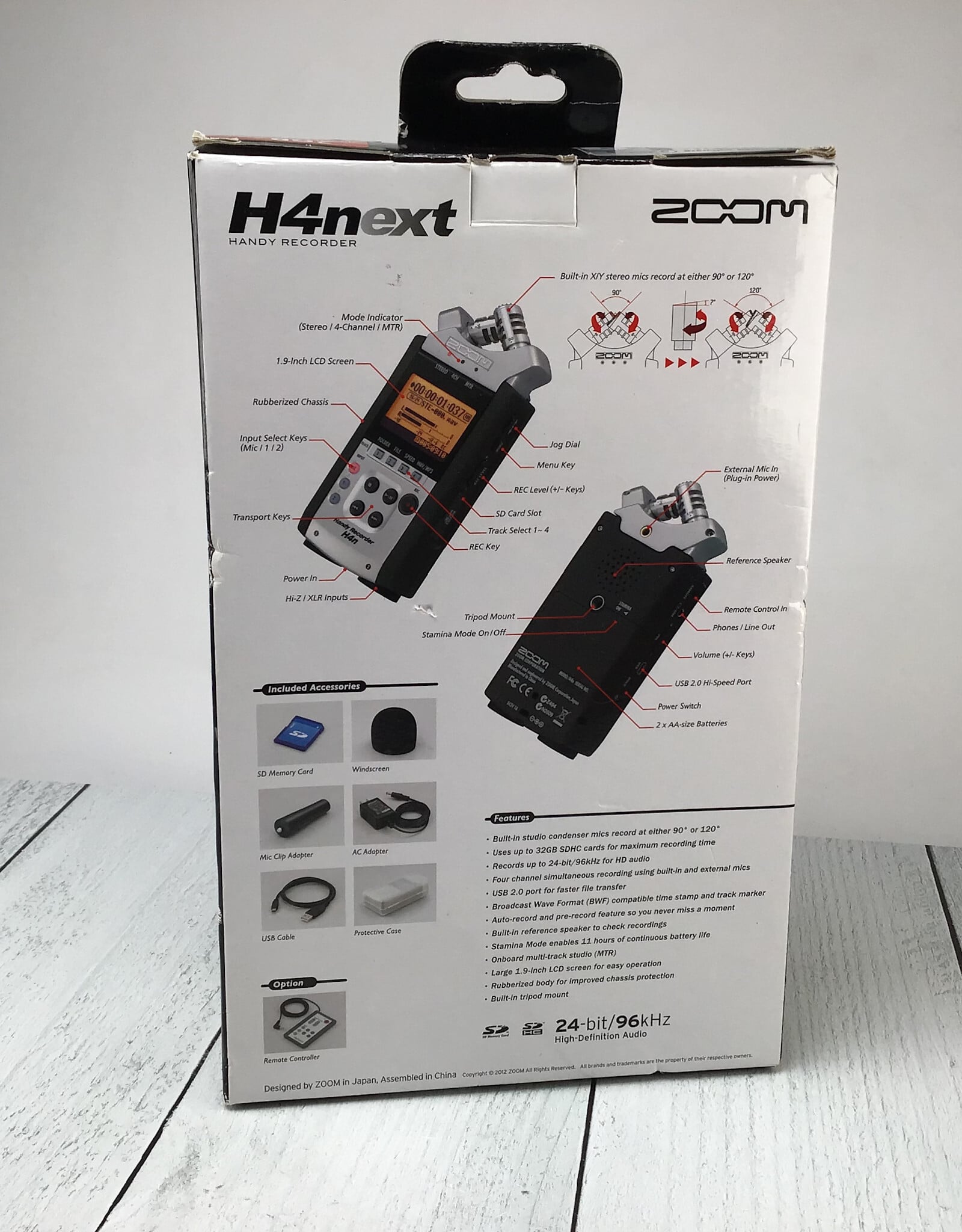 Zoom Handy Recorder H4N in Box Used Good