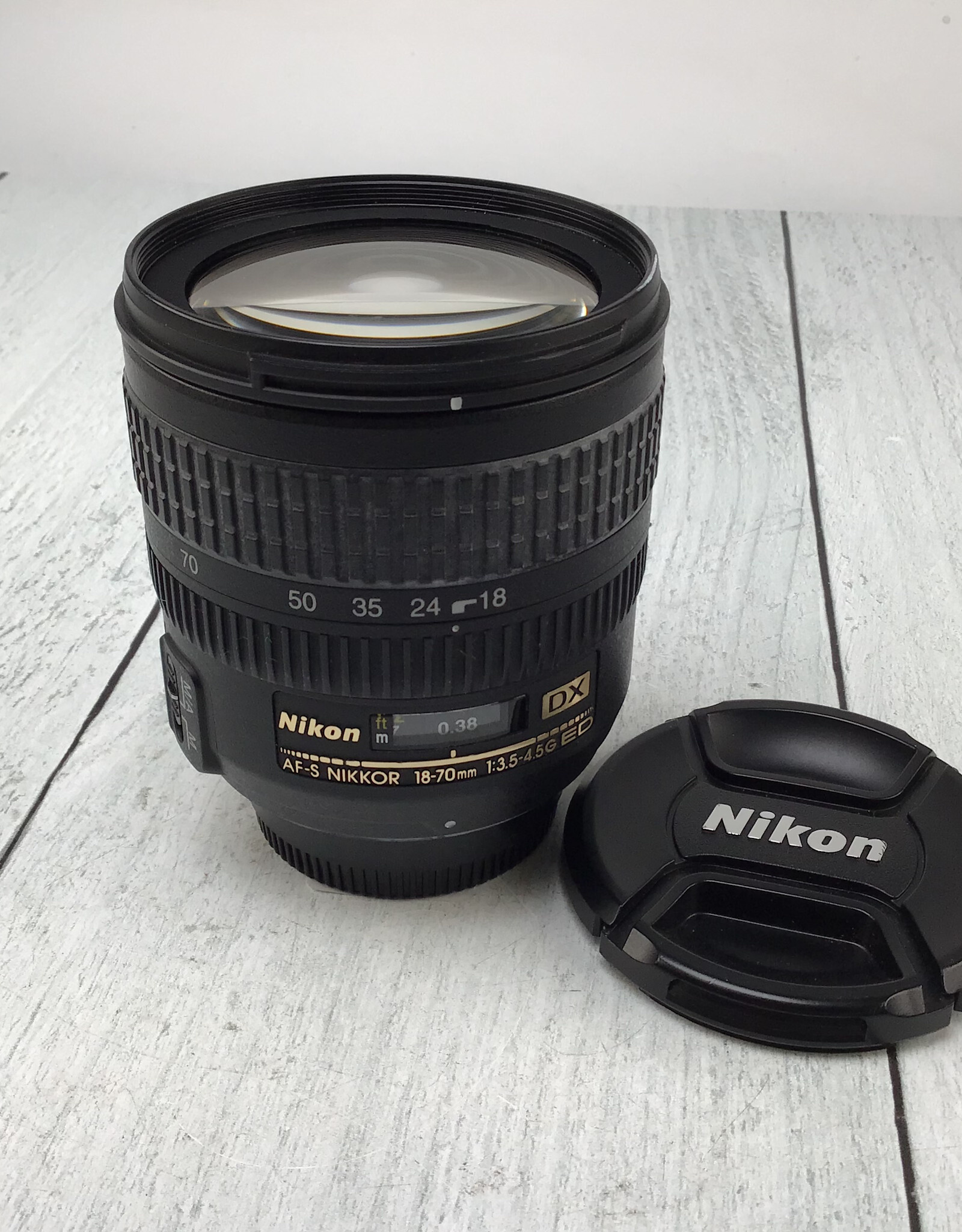 NIKON Nikon AF-S Nikkor 18-70mm f3.5-4.5 G Lens Used Fair