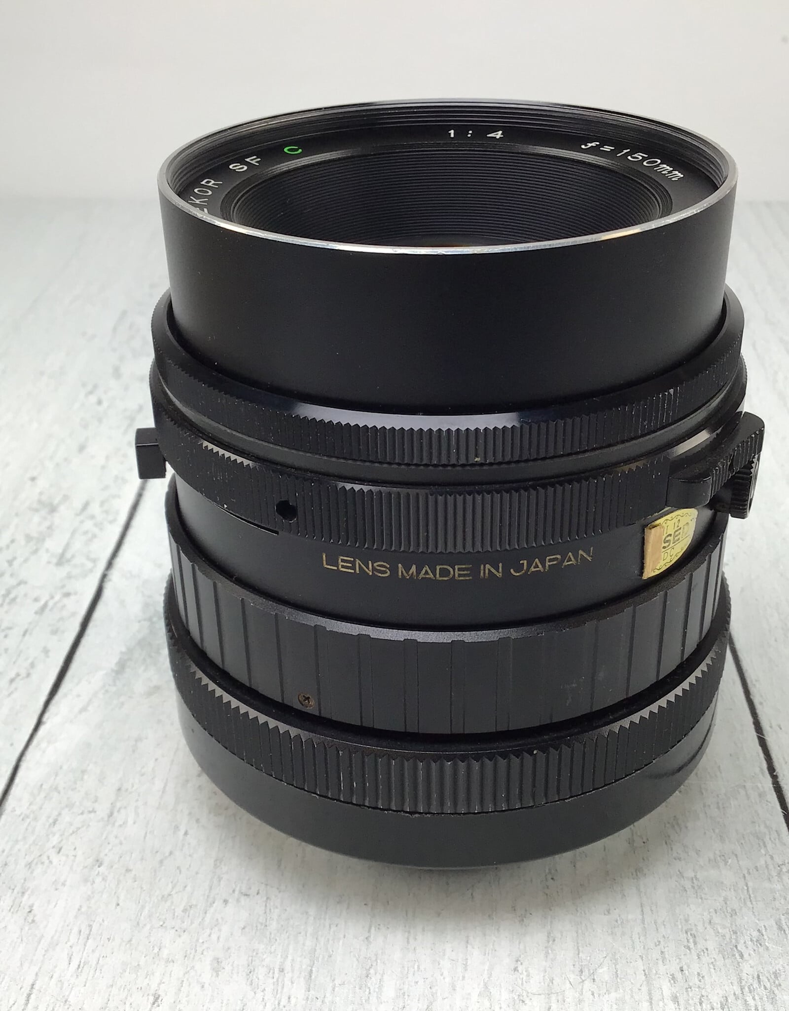 MAMIYA Mamiya Sekor SF C 150mm f4 Lens Used Fair
