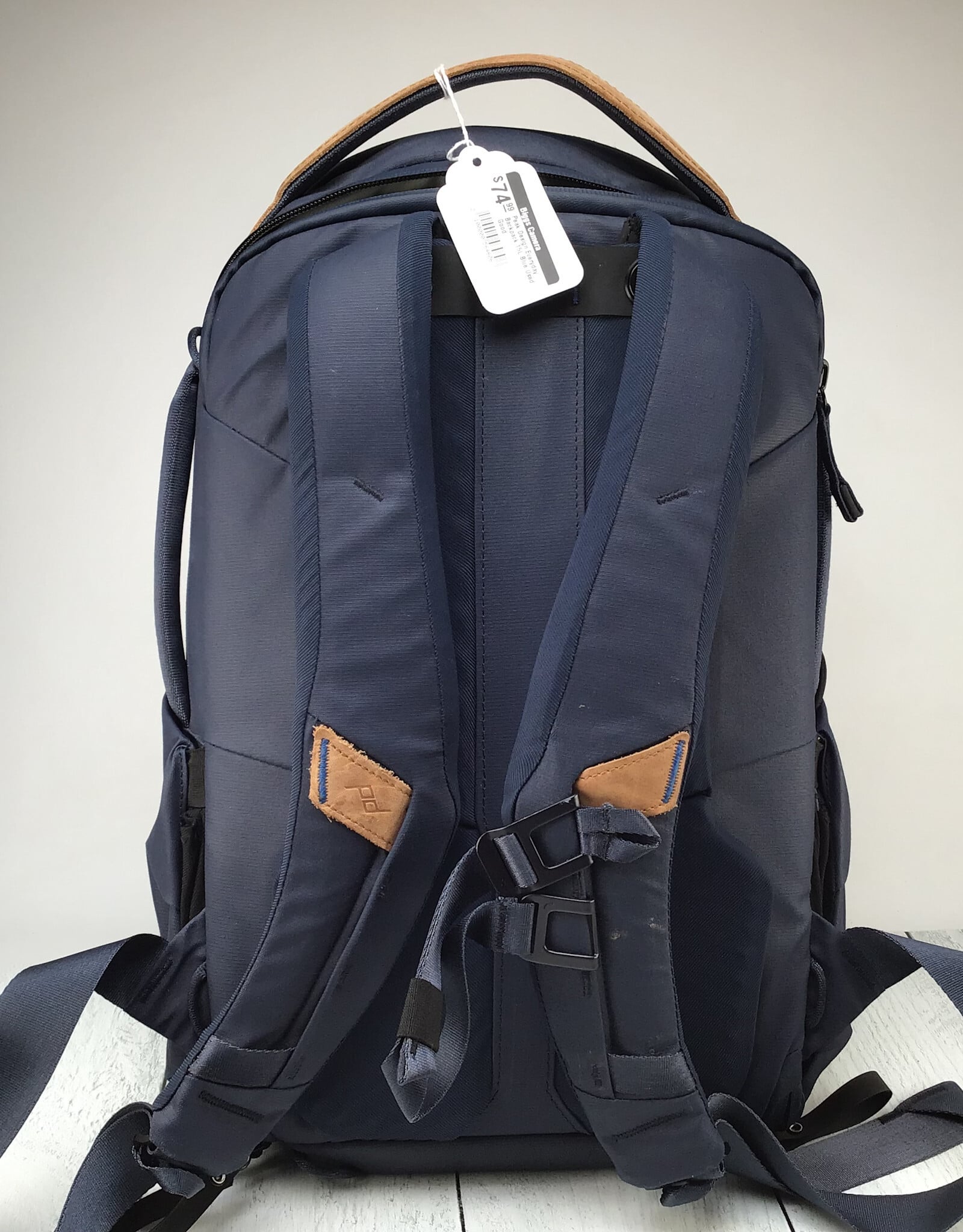 Peak Design Everyday Backpack 15L Blue Used Good