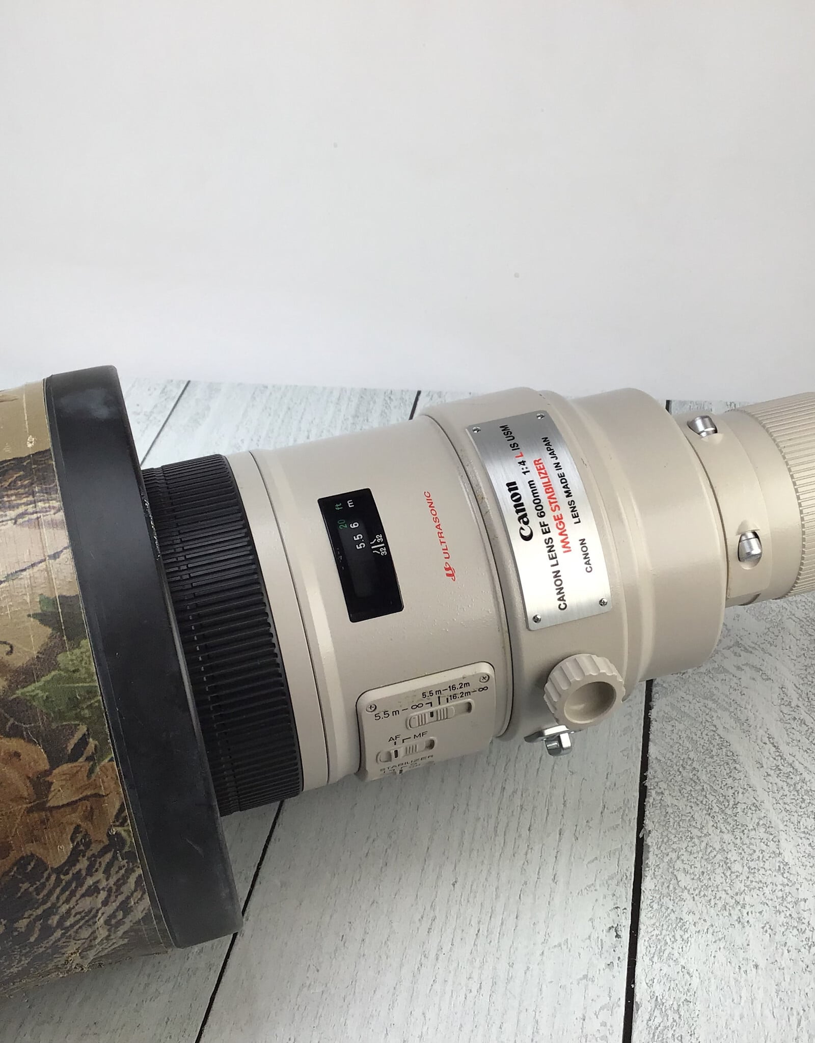 CANON Canon EF 600mm f4 L IS Lens Wemberly  Foot Used Fair