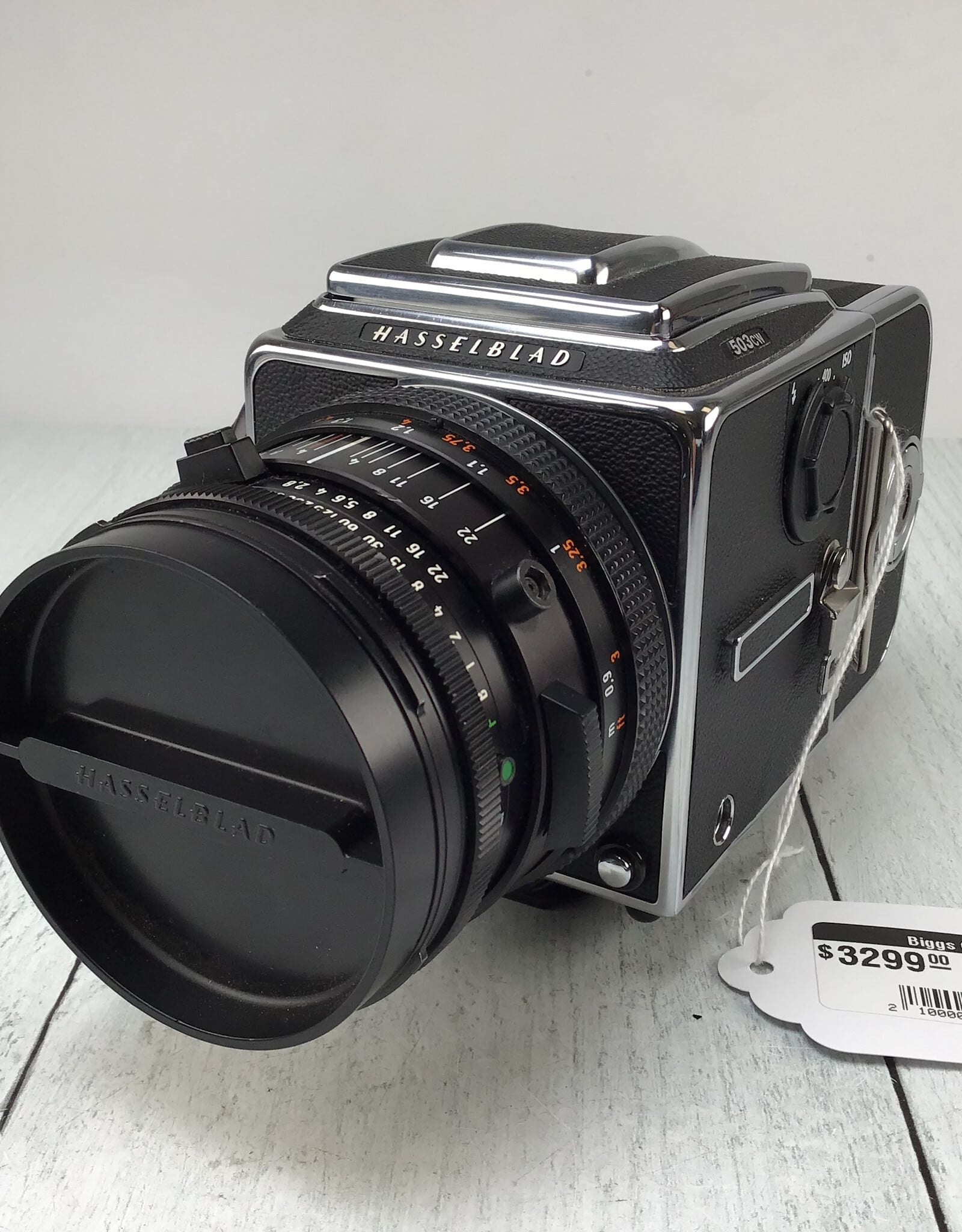 Hasselblad Hasselblad 503CW Camera w/ 80mm CF, 120 Back, Waist Level Used Good