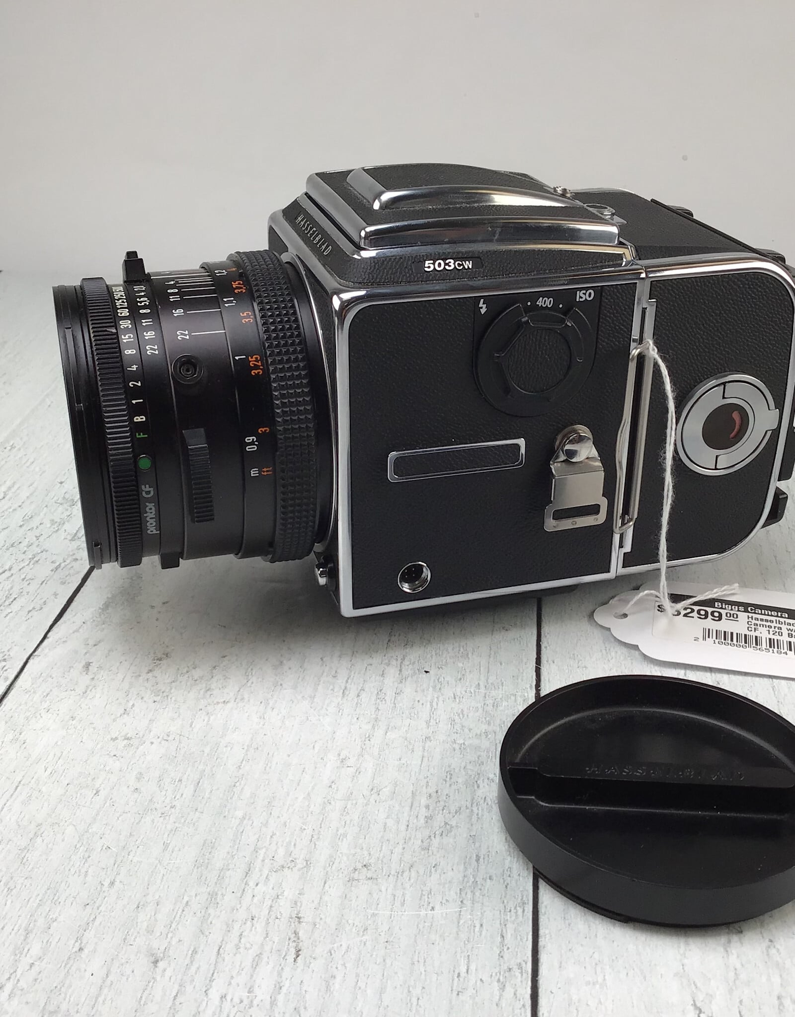 Hasselblad Hasselblad 503CW Camera w/ 80mm CF, 120 Back, Waist Level Used Good