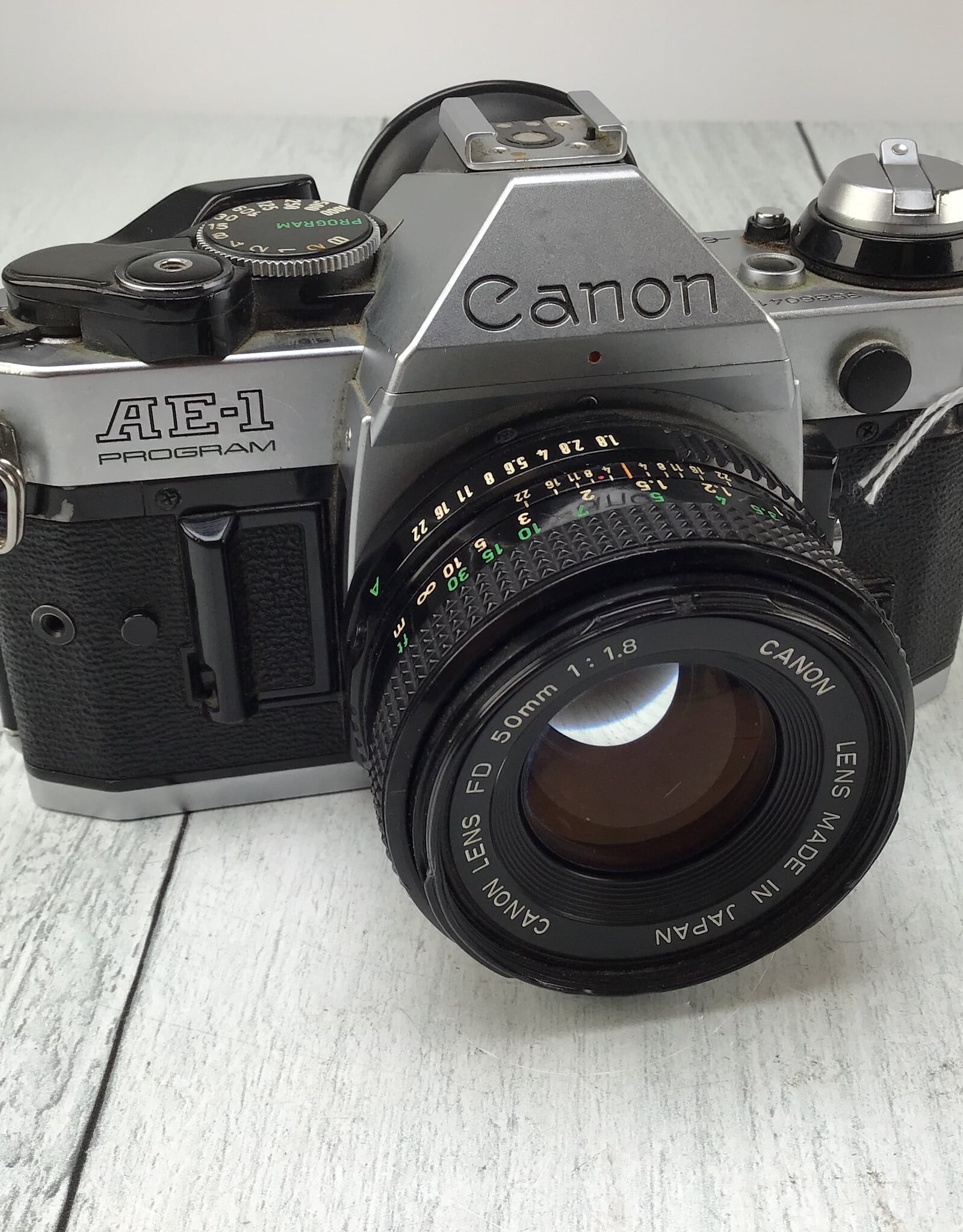 CANON Canon AE-1 Program Camera Used Fair W/50mm