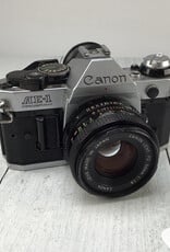 CANON Canon AE-1 Program Camera Used w/50mm Fair