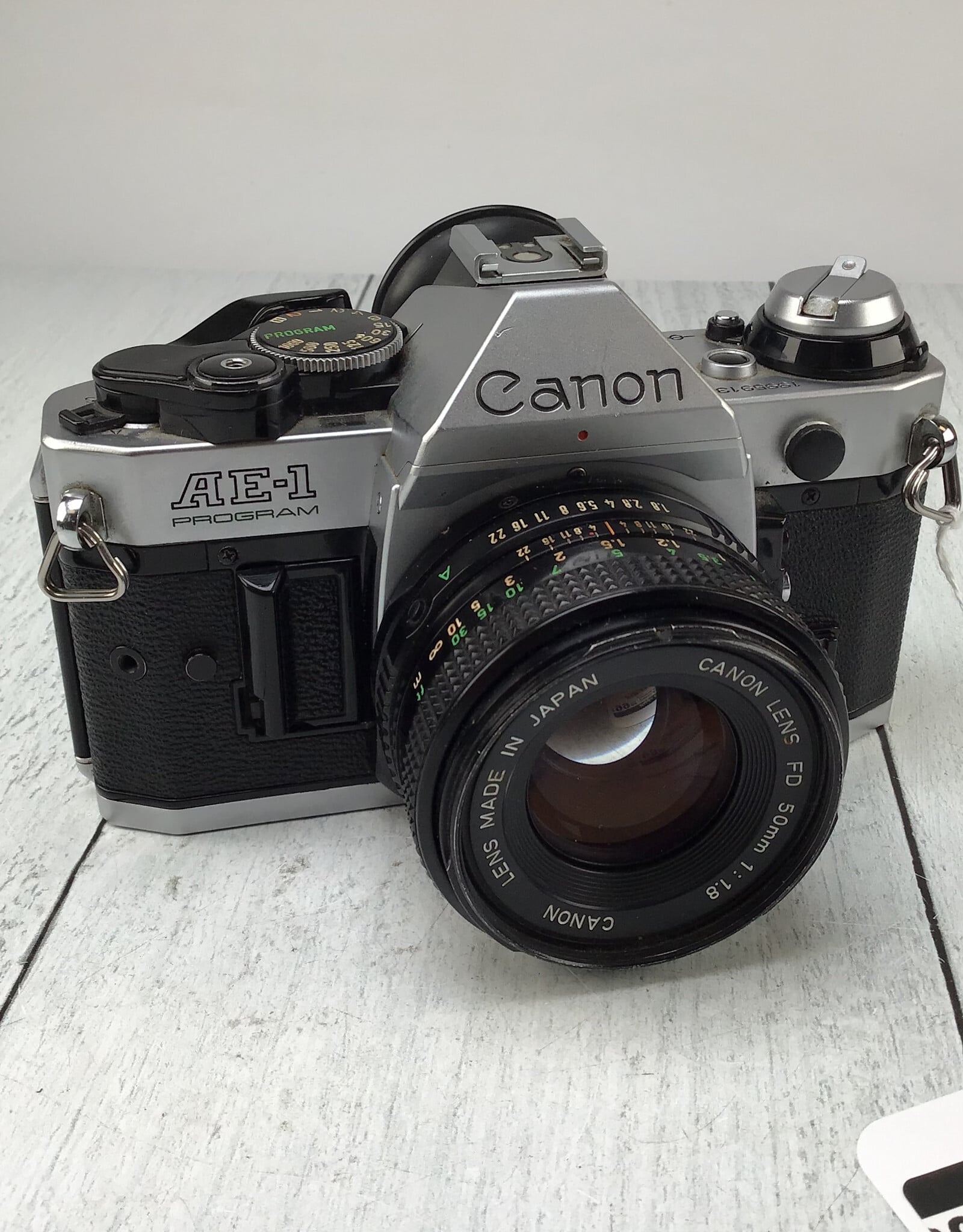 CANON Canon AE-1 Program Camera Used w/50mm Fair