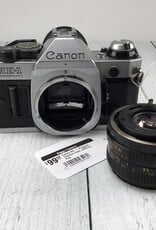 CANON Canon AE-1 Program Camera Used w/50mm Fair