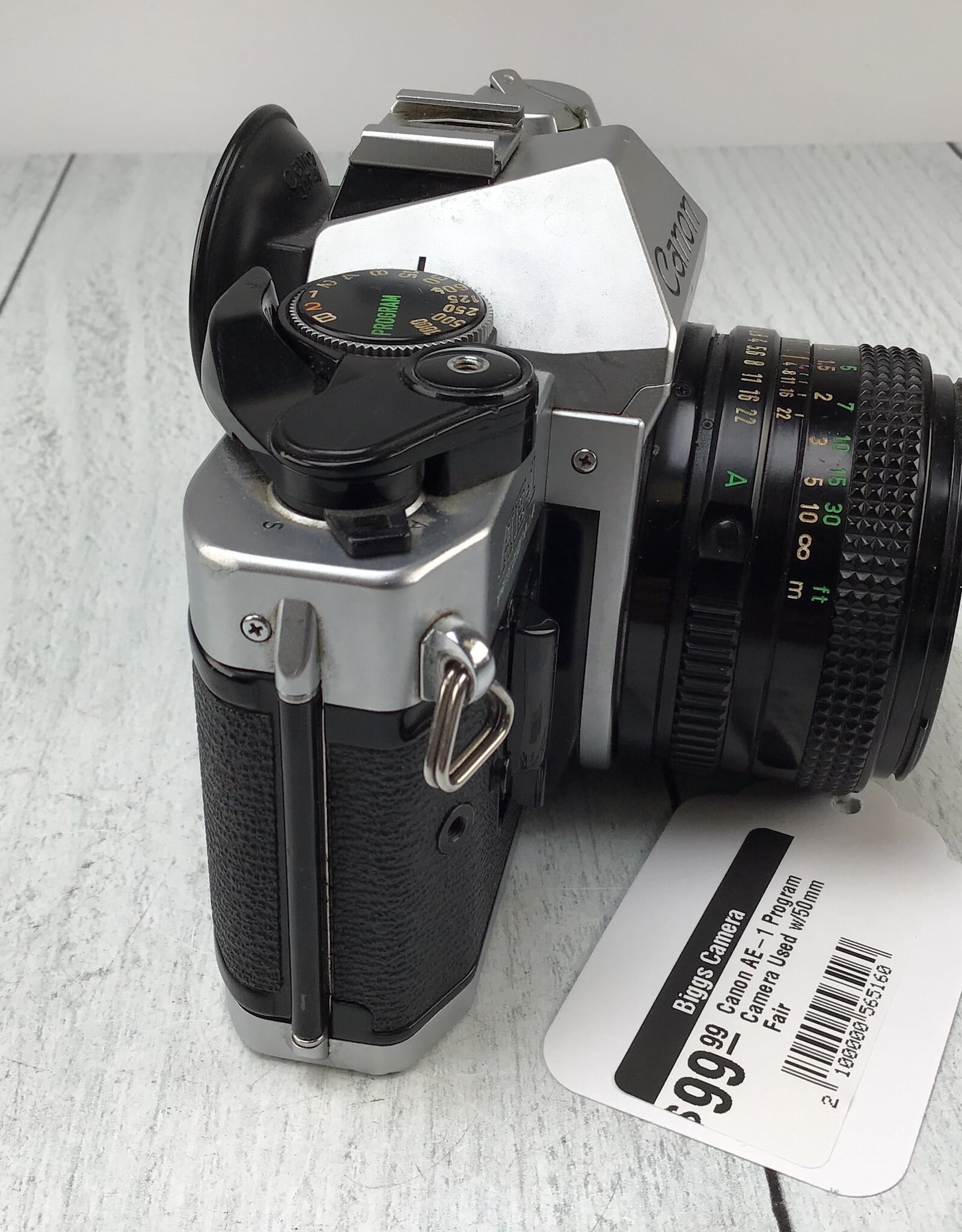 CANON Canon AE-1 Program Camera Used w/50mm Fair