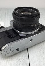 CANON Canon AE-1 Program Camera Used w/50mm Fair
