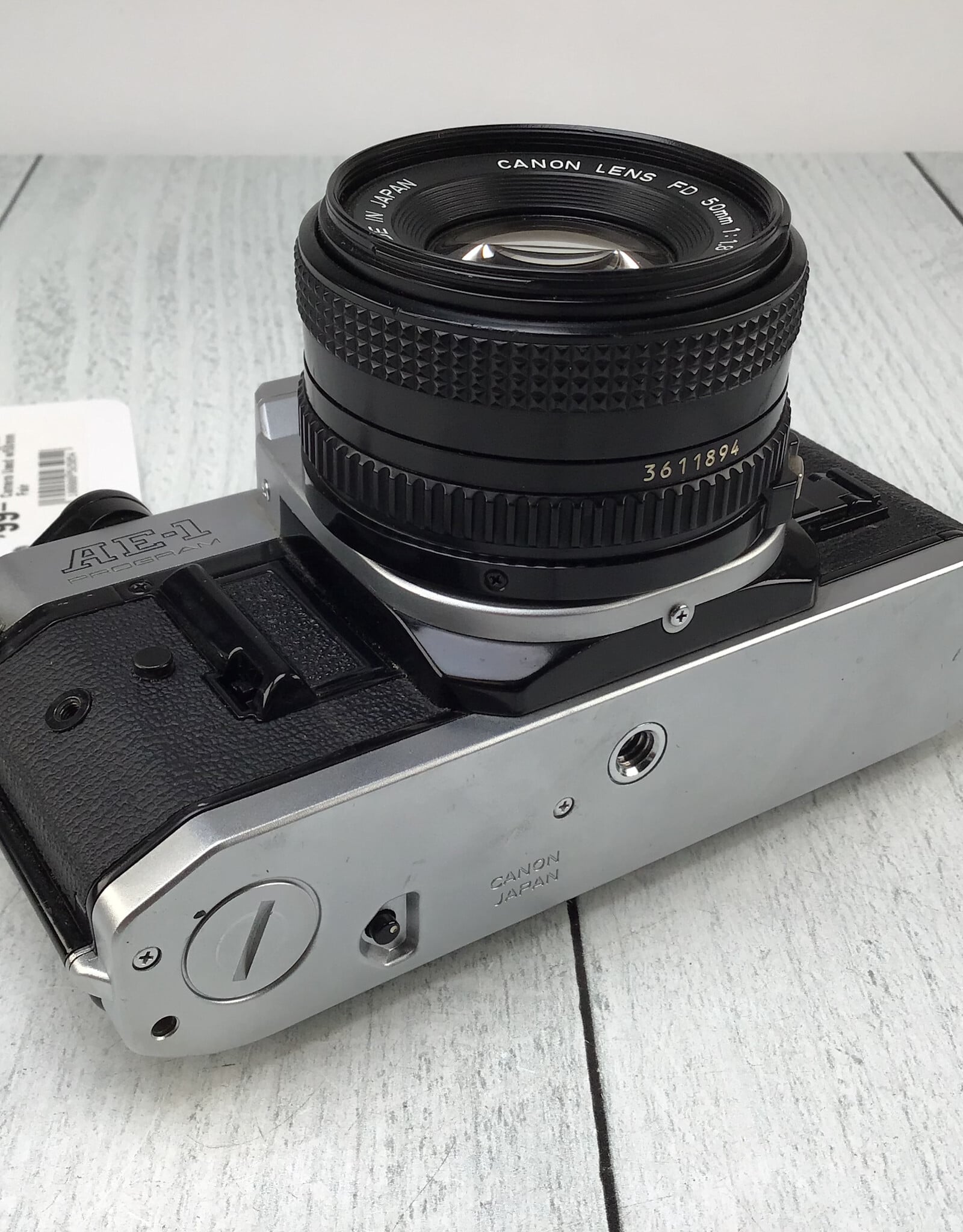 CANON Canon AE-1 Program Camera Used w/50mm Fair