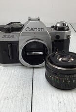 CANON Canon AE-1 Program Camera Used w/50mm Fair
