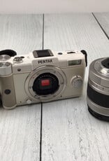 Pentax Pentax Q Camera White w/ 5-15mm Used Fair