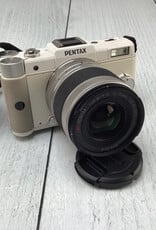 Pentax Pentax Q Camera White w/ 5-15mm Used Fair