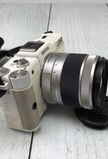 Pentax Pentax Q Camera White w/ 5-15mm Used Fair