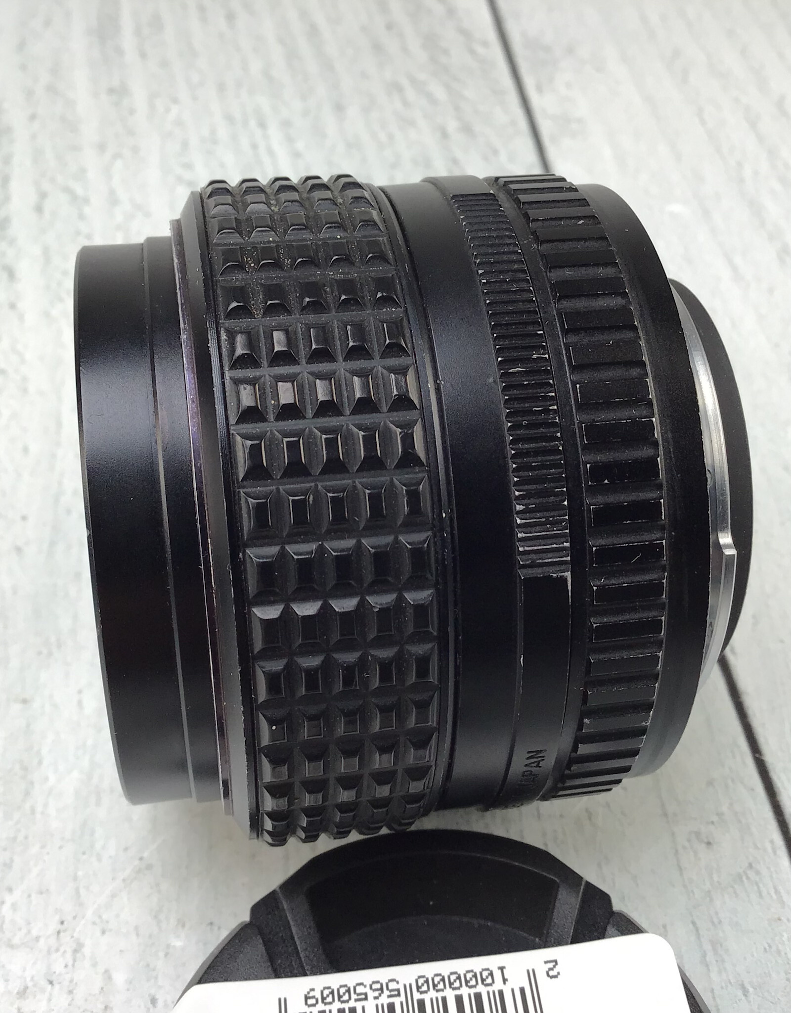Pentax Pentax SMC 50mm f1.2 Lens No Click Stop Used Fair